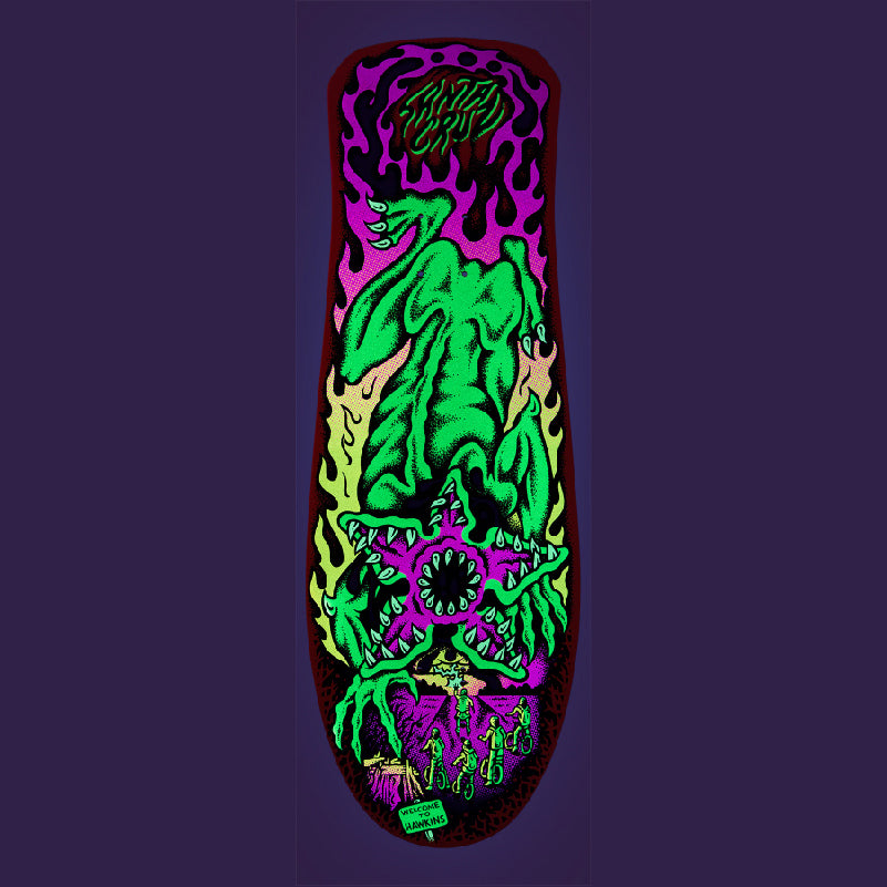 Tabla Coleccionable Santa Cruz x Stranger Things Salba Demogorgon 10.3