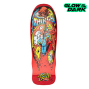 Tabla Coleccionable Santa Cruz x Stranger Things Grabke Max Melting Clock 9.7