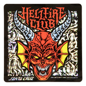 Tabla Santa Cruz x Stranger Things Hellfire Club Flames 9.0