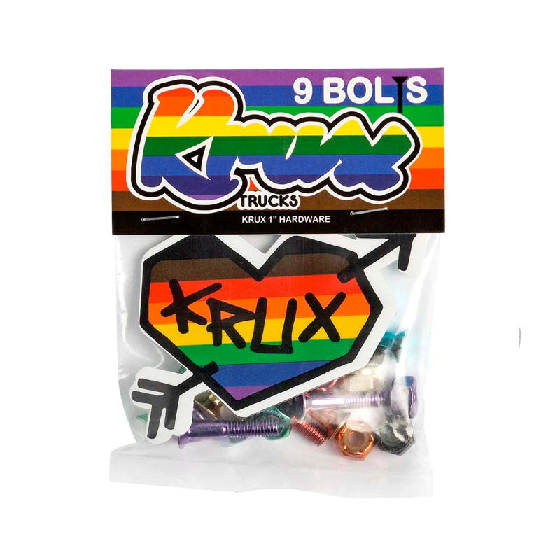 Tornillos Krux Rainbow Krome 1 Pulgada