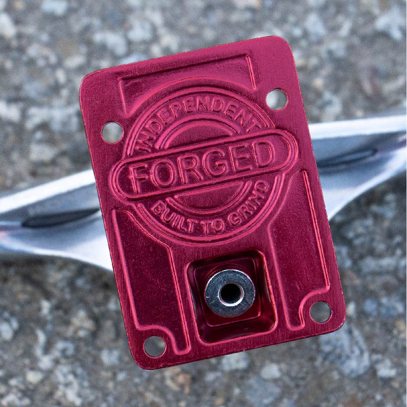 Trucks Independent BTG Summit Silver Red Forged Hollow