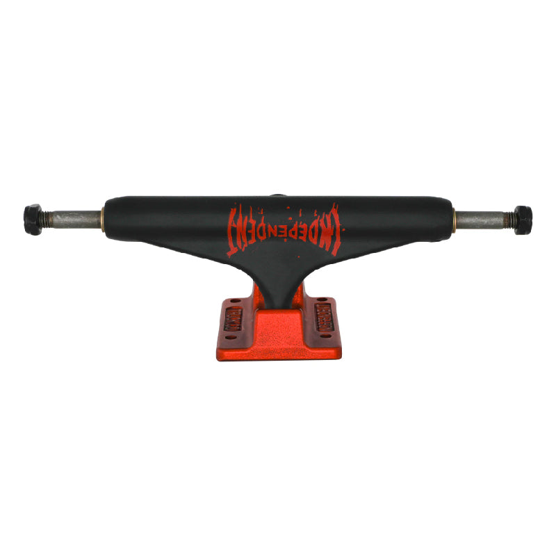 Trucks Independent Splatter Span Black Red Stage 11