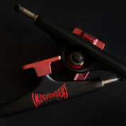 Trucks Independent Splatter Span Black Red Stage 11