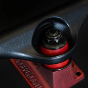 Trucks Independent Splatter Span Black Red Stage 11