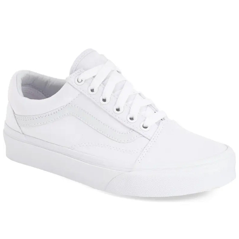 Zapatos Vans Old Skool True White