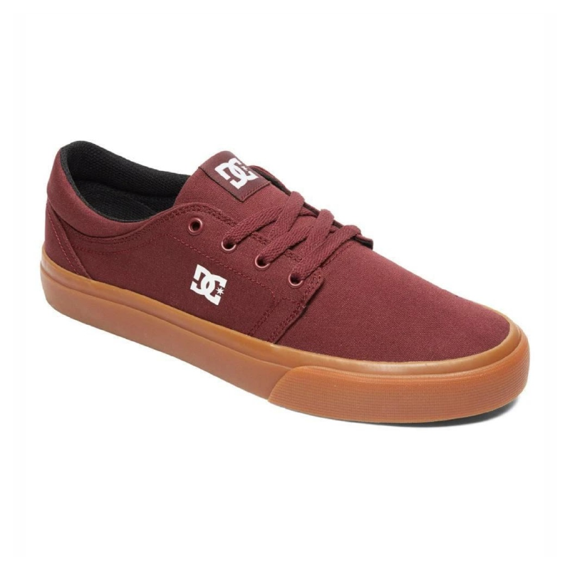 Zapatos DC Trase Tx Burgundy Gum 9.5