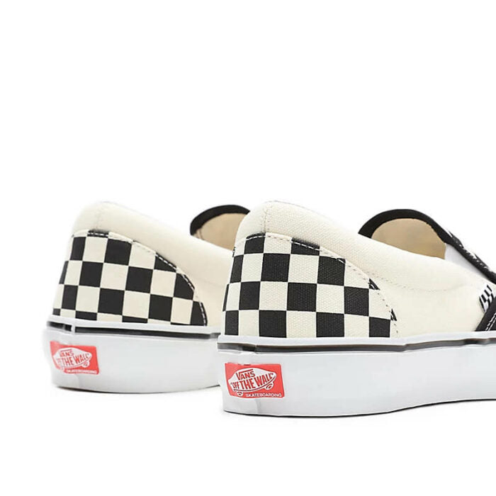 Zapatos Vans Skate Slip-On Checker Black OffWhite