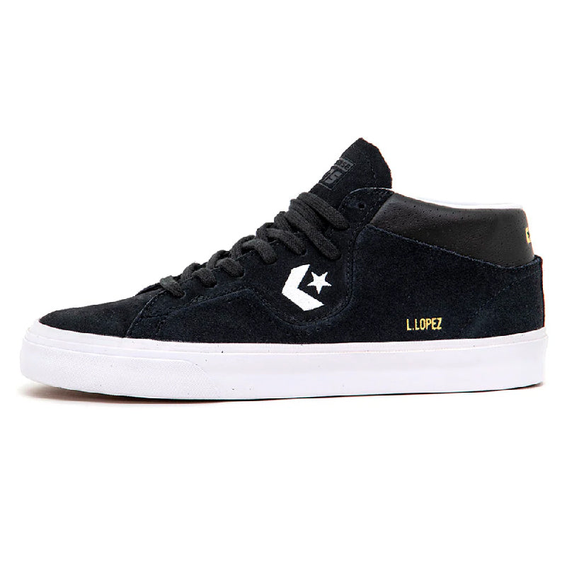 Zapatos Converse Cons Louie Lopez Pro Mid Black White