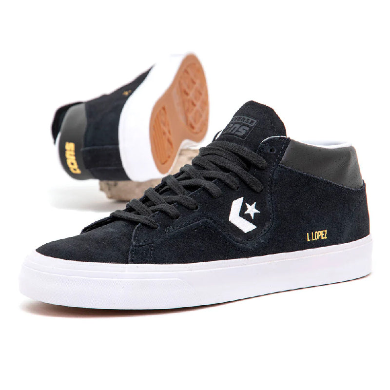Zapatos Converse Cons Louie Lopez Pro Mid Black White
