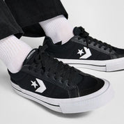 Zapatos Converse Sport Casual Black White