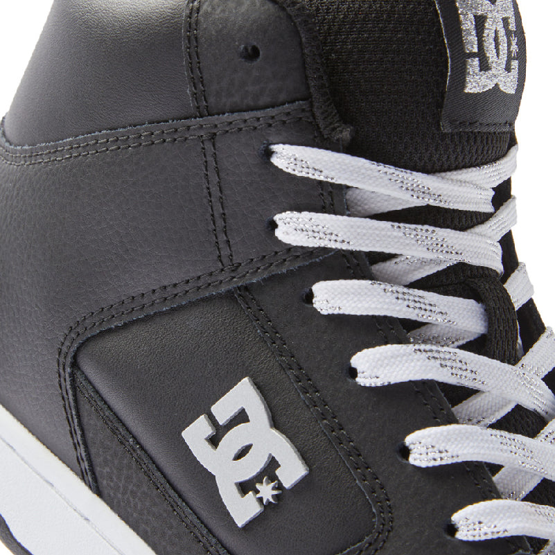 Zapatos DC Shoes Manteca 4 Hi Black Silver Womens
