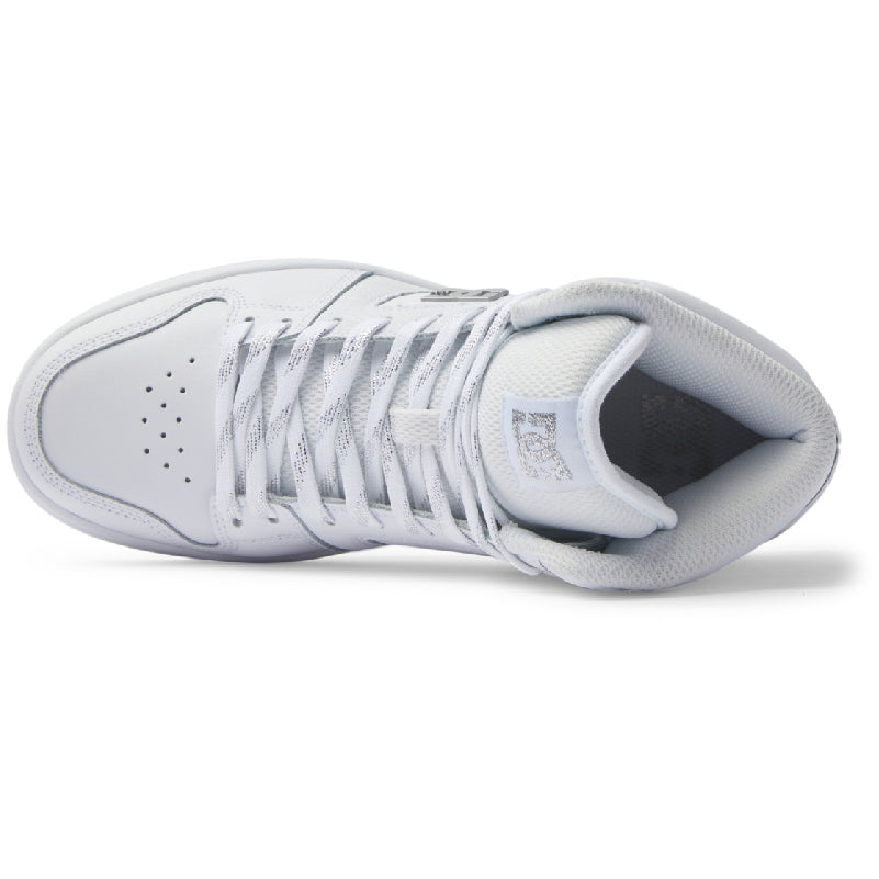 Zapatos DC Shoes Manteca 4 Hi White Silver Womens