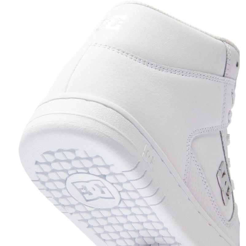 Zapatos DC Shoes Manteca 4 Hi White Silver Womens