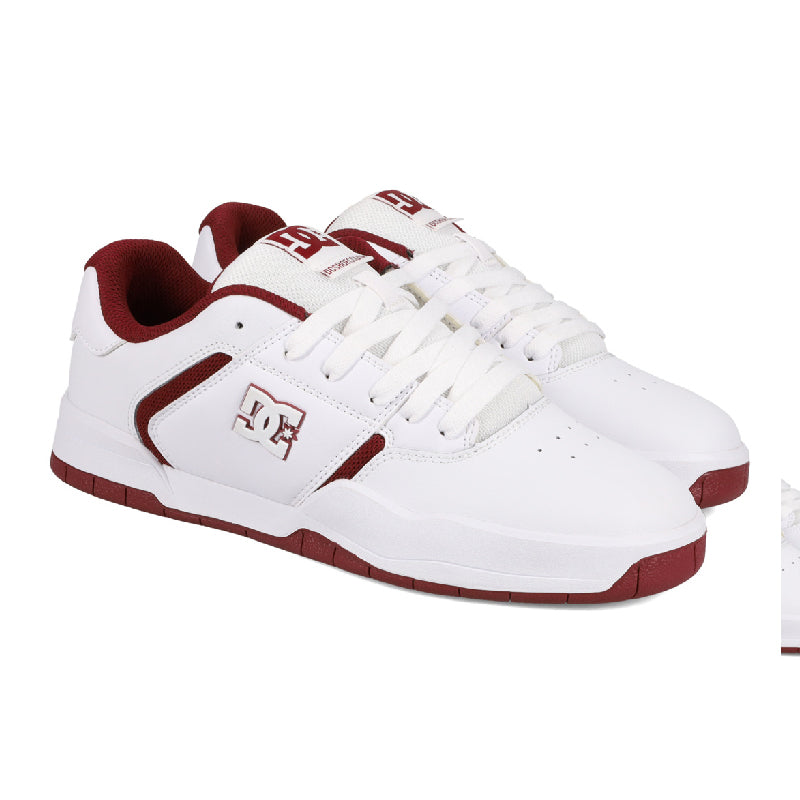 Zapatos DC Shoes Central White Deep Red