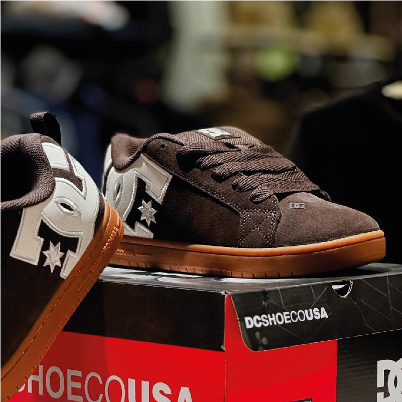 Zapatos DC Shoes Court Graffik Brown Gum