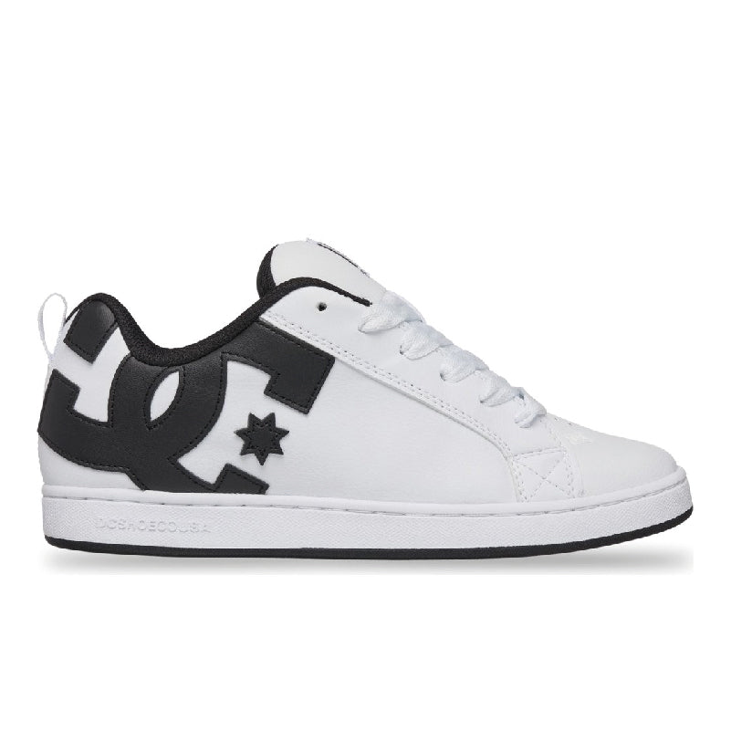 Zapatos DC Shoes Court Graffik White Black