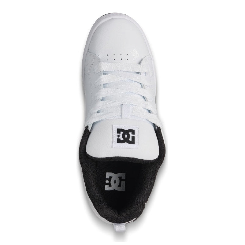 Zapatos DC Shoes Court Graffik White Black