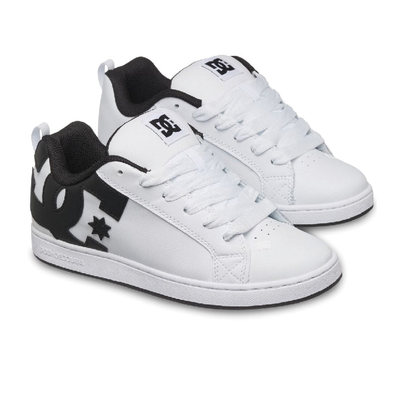 Zapatos DC Shoes Court Graffik White Black
