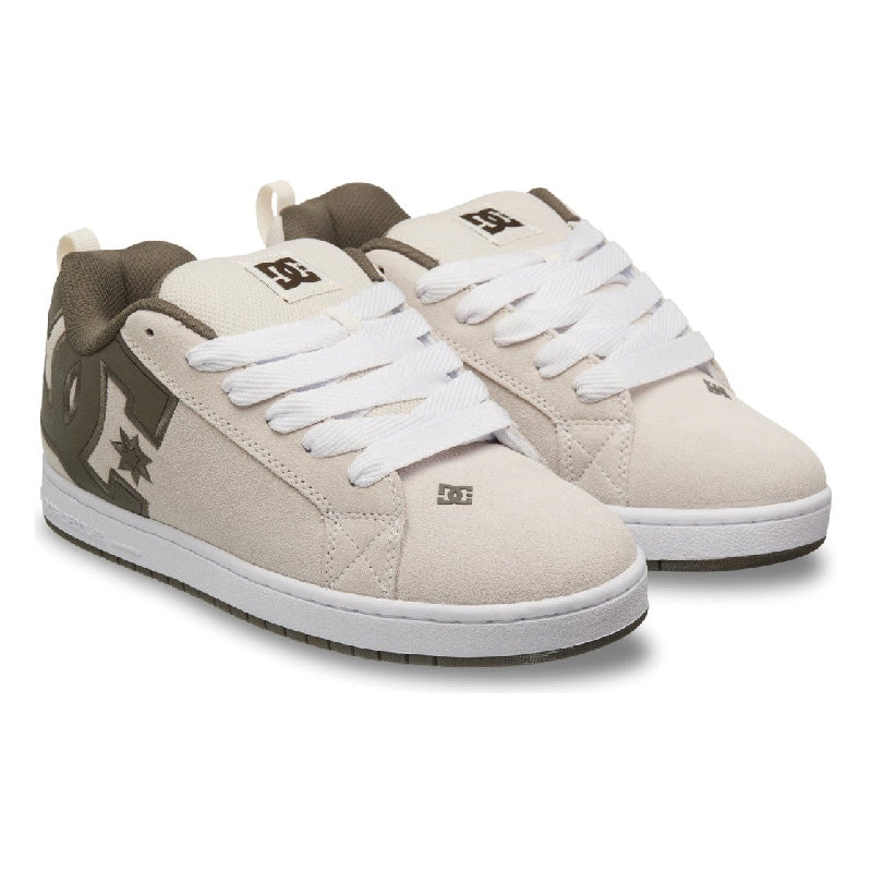 Zapatos DC Shoes Court Graffik White Olive