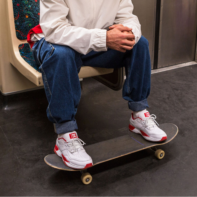 Zapatos DC Shoes E Tribeka White Red