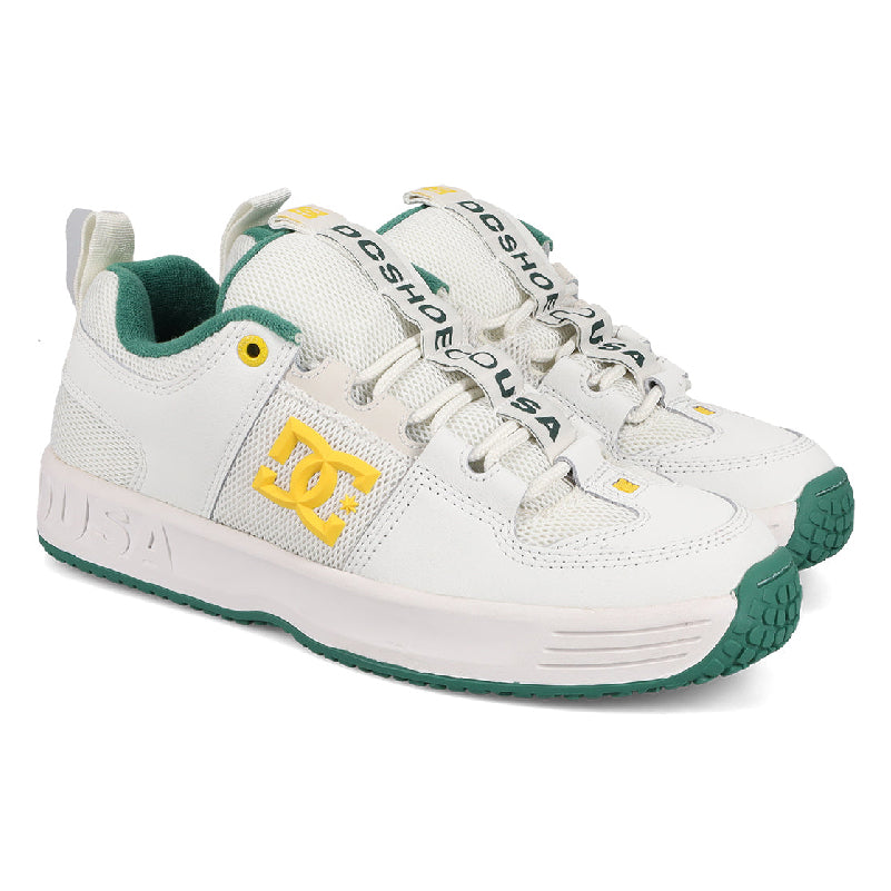 Zapatos DC Shoes Lynx OG Off White Yellow Green