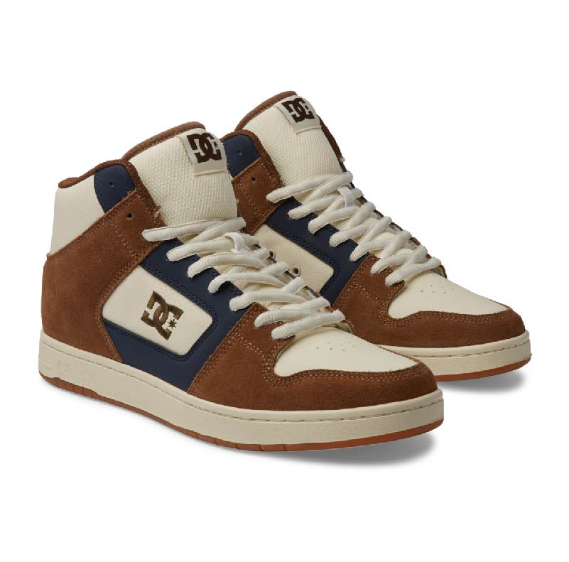 Zapatos DC Shoes Manteca 4 Hi Tan Brown