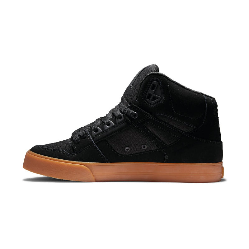 Zapatos DC Shoes Pure High Top WC Black Gum