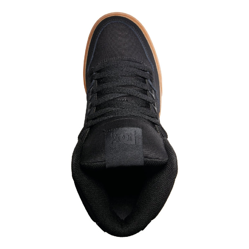 Zapatos DC Shoes Pure High Top WC Black Gum