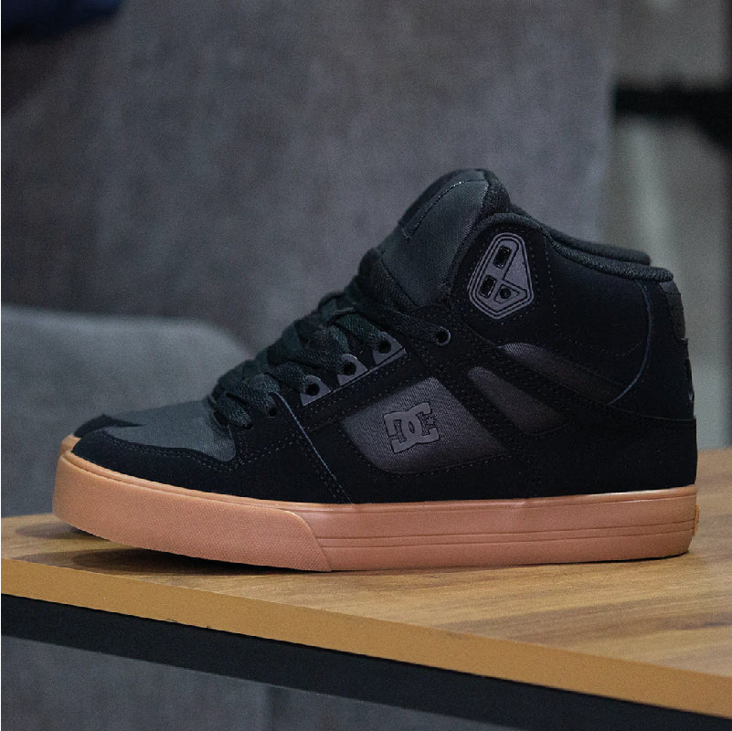 Zapatos DC Shoes Pure High Top WC Black Gum