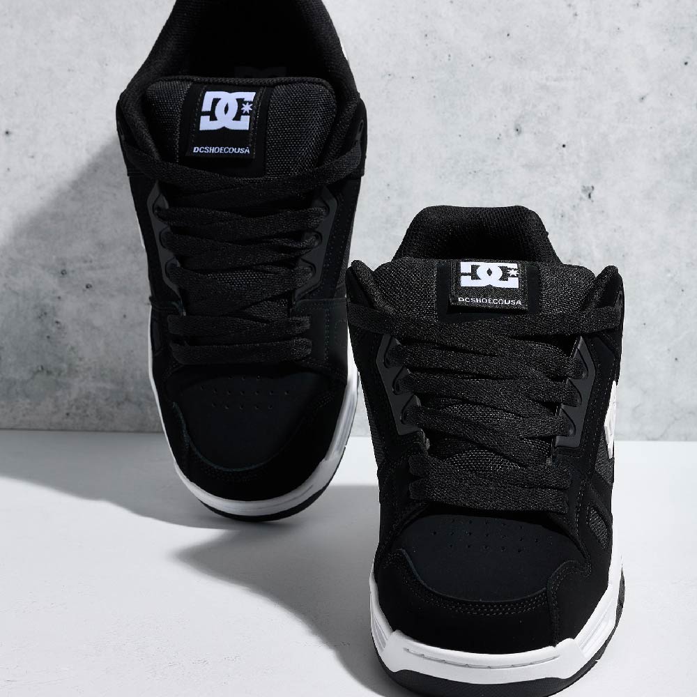 Zapatos DC Shoes Stag Black White