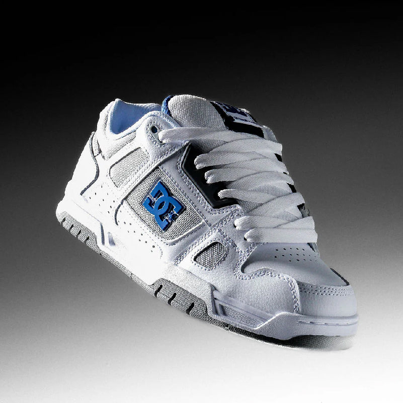 Zapatos DC Shoes Stag White Grey Blue