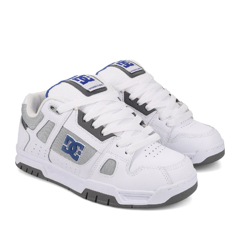 Zapatos DC Shoes Stag White Grey Blue