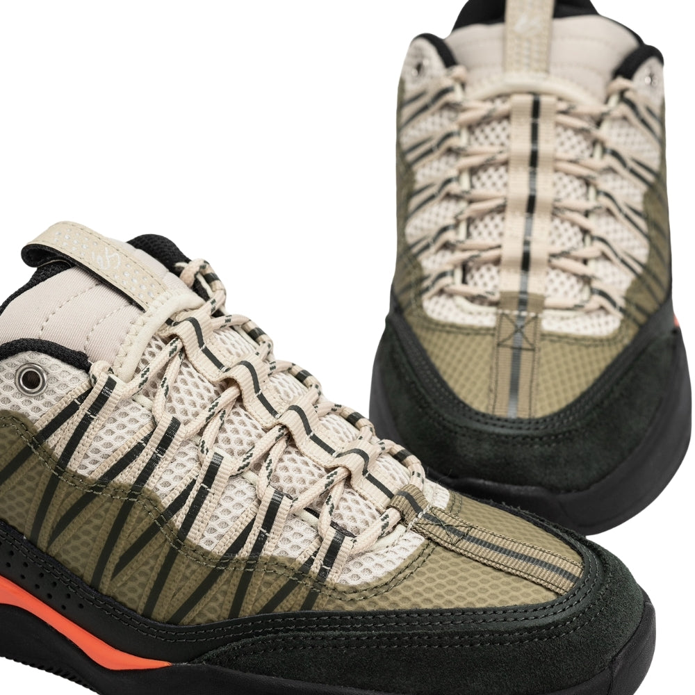Zapatos Es Imprint Green Black