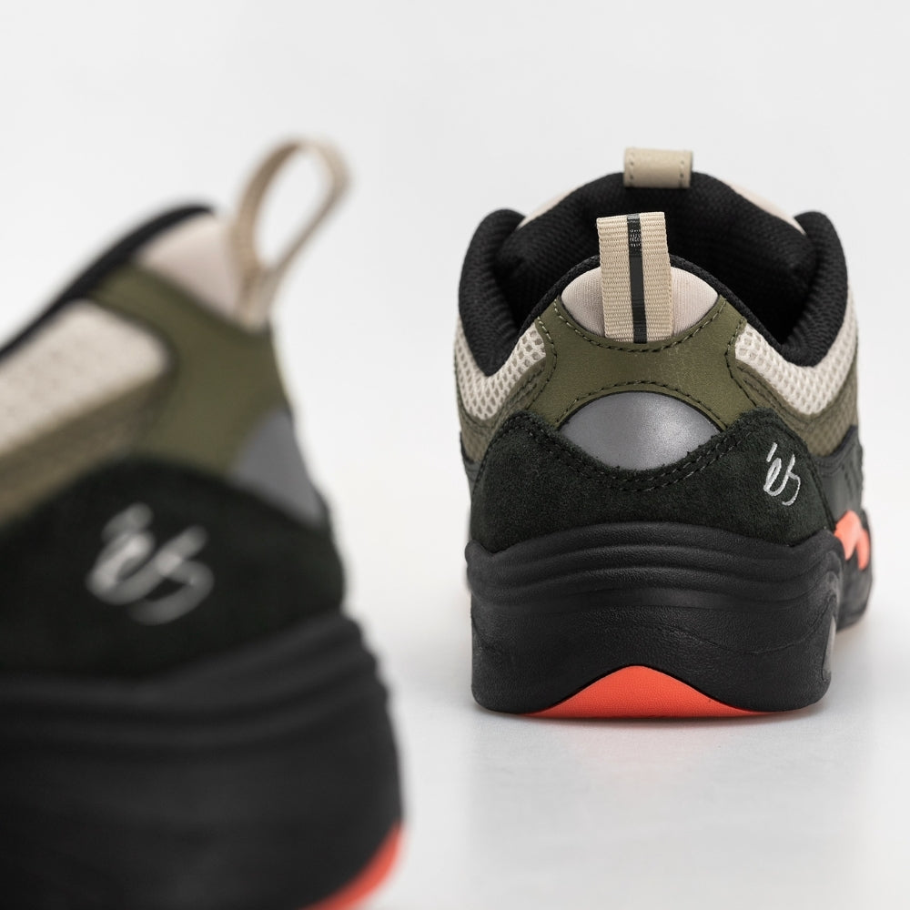 Zapatos Es Imprint Green Black