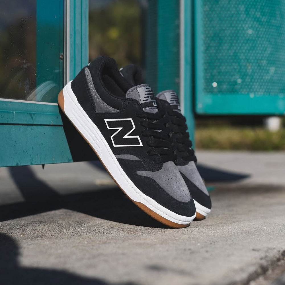 Zapatos New Balance Numeric 480 Black Grey