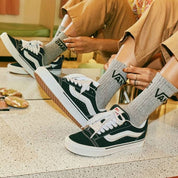 Zapatos Vans Knu Skool Black White