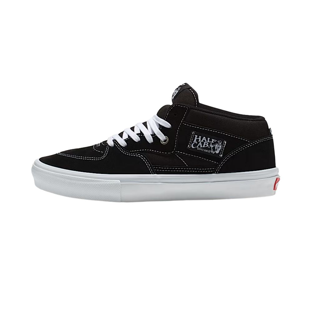 Zapatos Vans Skate Half Cab Black White