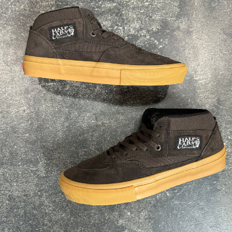 Zapatos Vans Skate Half Cab Brown Gum
