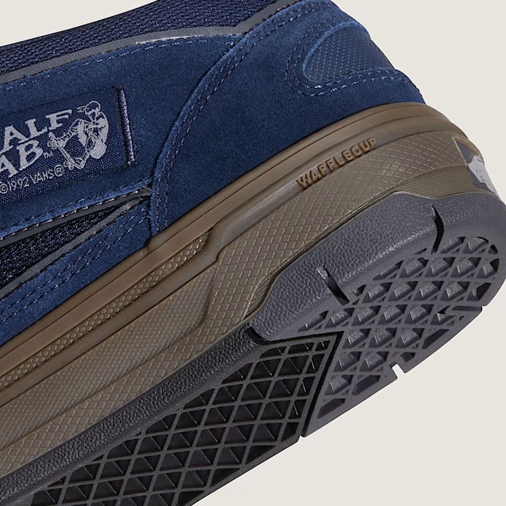 Zapatos Vans Skate Half Cab Wafflecup Gum Navy