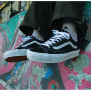 Zapatos Vans Skate Old Skool 36+ Black White