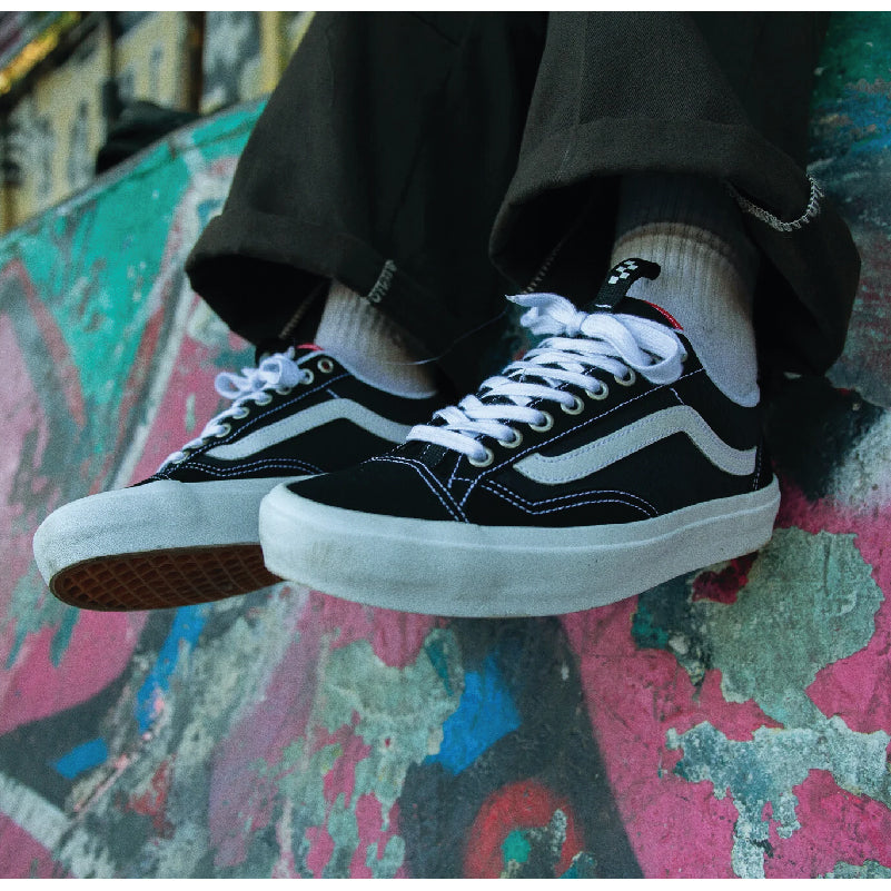 Zapatos Vans Skate Old Skool 36+ Black White