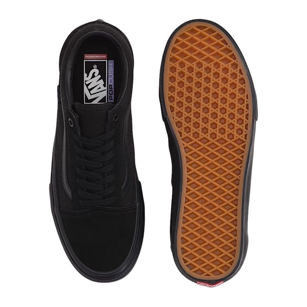 Zapatos Vans Skate Old Skool Black Black
