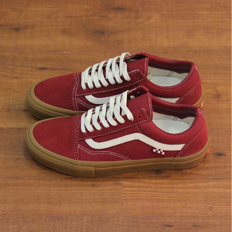Zapatos Vans Skate Old Skool Red Gum