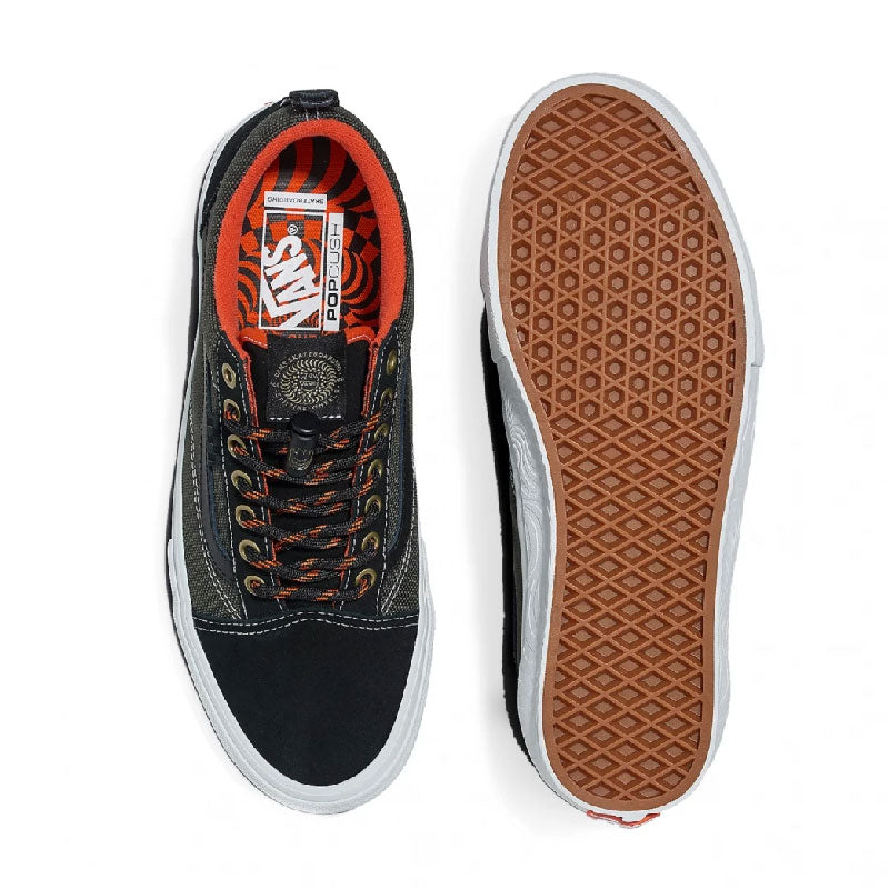 Zapatos Vans Skate Old Skool x Spitfire Black