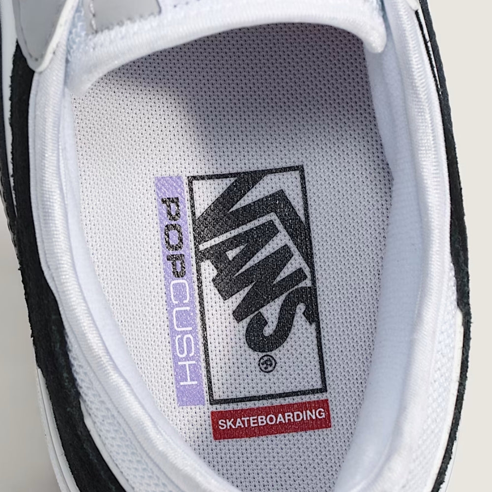 Zapatos Vans Skate Rowley White Black