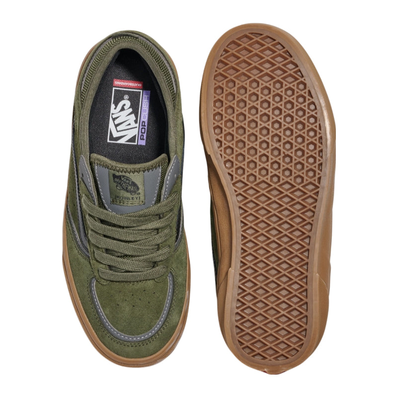 Zapatos Vans Skate Rowley Green Gum