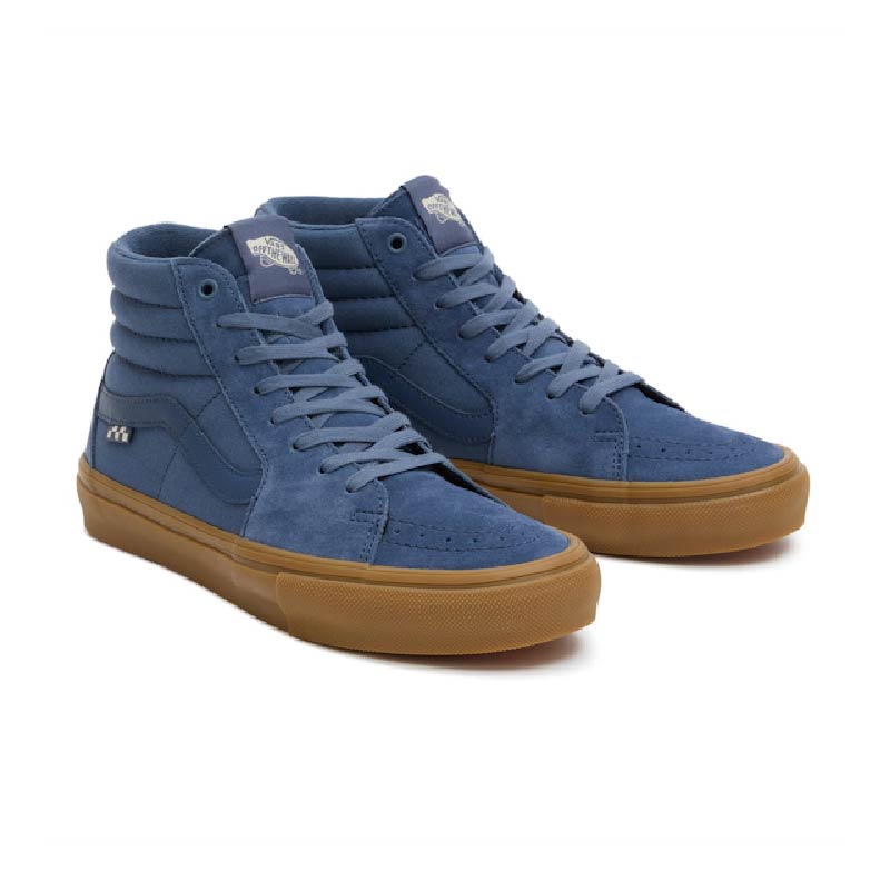 Zapatos Vans Skate Sk8-Hi Vintage Blue Gum Talla 8.5