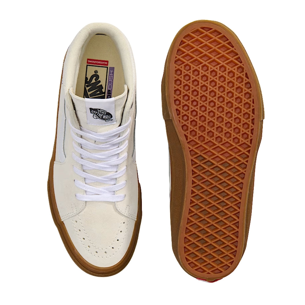 Zapatos Vans Skate Sk8-Hi White Gum