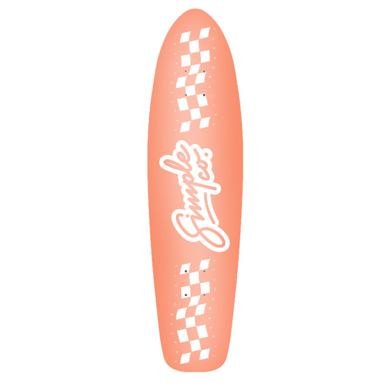 Tabla de skate 'Simple Co Cruiser Orange 8.12', diseñada para ofrecer una experiencia de rodaje suave y cómoda. Con un atractivo acabado en naranja, esta tabla es ideal para skaters que buscan un equilibrio entre estilo y funcionalidad. Su construcción de calidad garantiza durabilidad, perfecta para paseos por la ciudad o sesiones de patinaje relajadas.