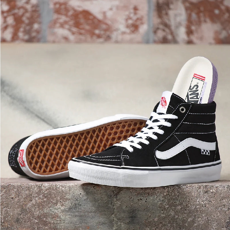 Zapatos Vans Skate PRO SK8-Hi Black White
